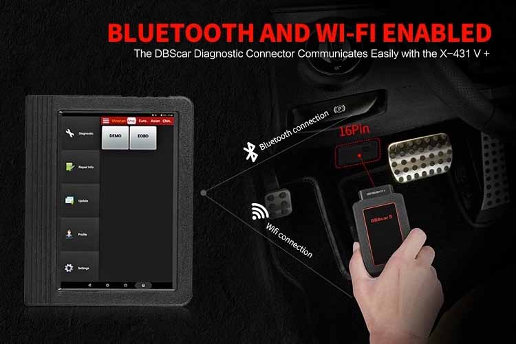 Запуск X431 V+ Bluetooth Scanner Tools