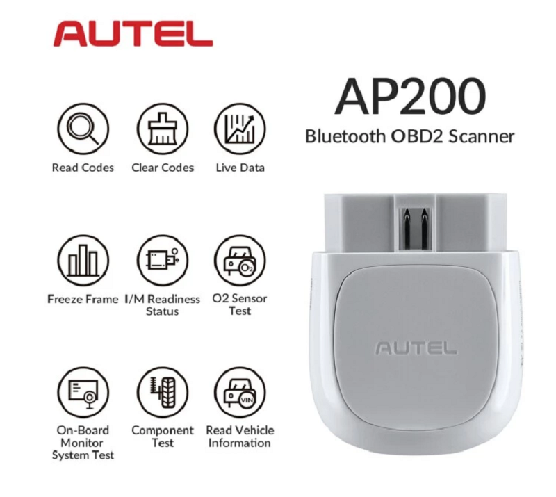 Считыватель кодов Autel AP200 OBDII