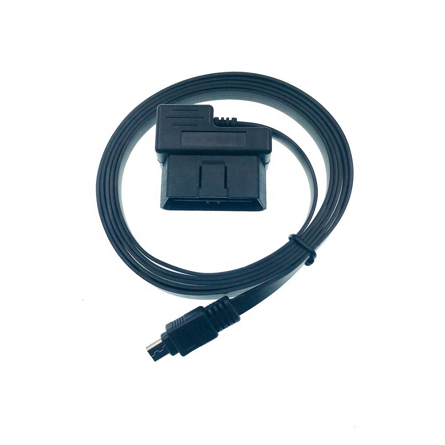 Разъем кабеля OBD2 USB плоский micro USB