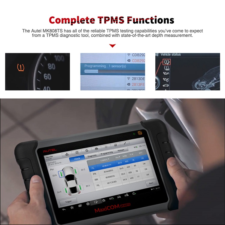 Autel MK808 полный функциональный инструмент TPMS